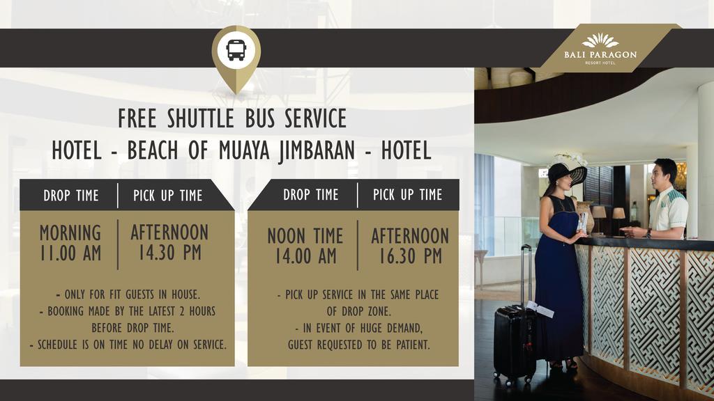 Bali Paragon Resort Hotel Jimbaran Exterior foto